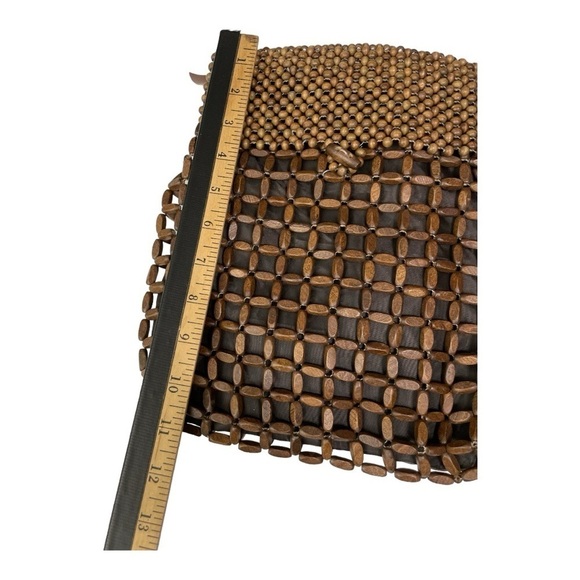 Wood Bead Backpack lined Button Loop Closure
Festival Bohemian - Picture 7 of 8